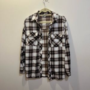 Rue21 Brown Flannel